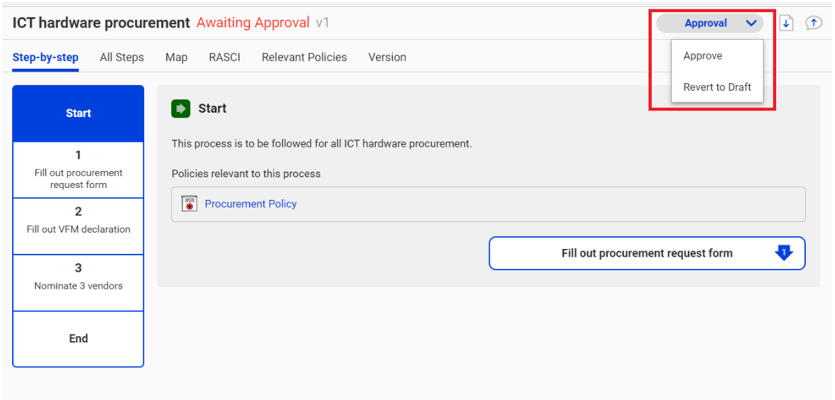 How to create and publish a new Process in Holocentric Connect – Connect
